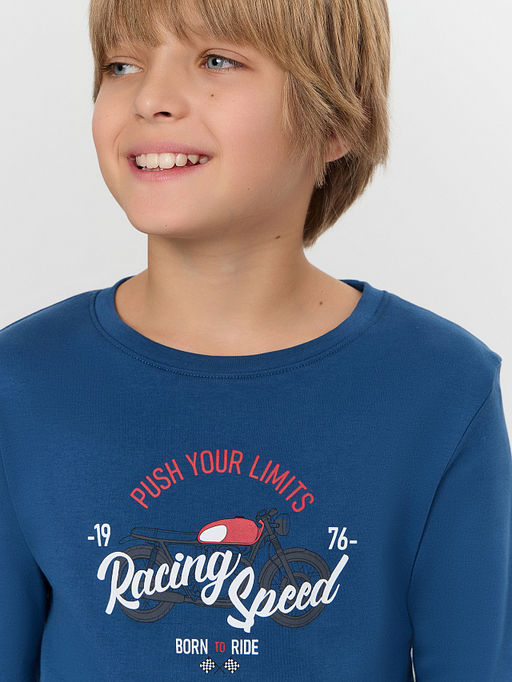 Комплект домашний для мальчиков синий - Mark formelle фото 2