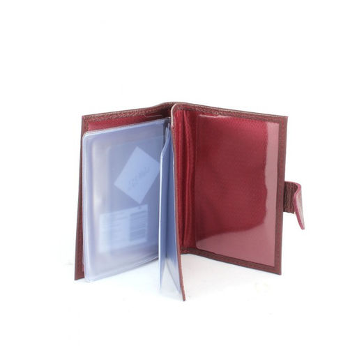 Обложка для авто+паспорт-Croco-ВП-1021 с хляст, натуральная кожа бордо флотер (120) 265402  фото 3