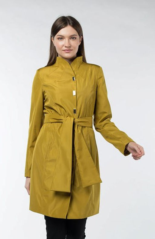 03-2031 Плащ женский (пояс) - El podio фото 8