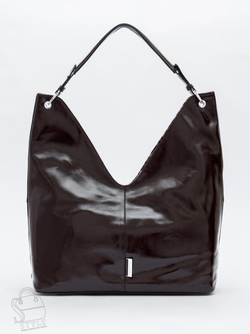 Сумка женская кожаная 98380-1SP coffee Velina Fabbiano-Safena