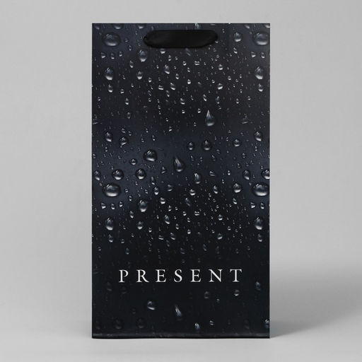 Пакет под две бутылки Black, 35 х 20 х 9 см - Дарите счастье фото 2