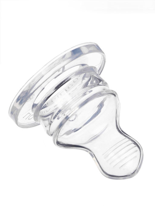 Соска на бутылочку Крошка Я, антиколиковая, классическое горло, от 0 мес., ортодонтическая, медленный поток