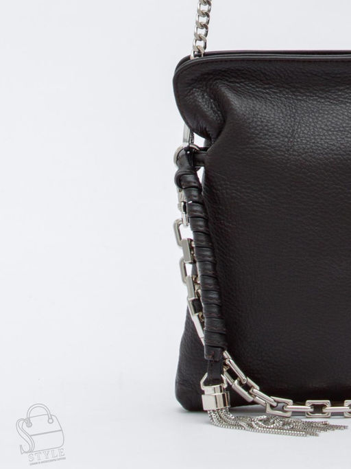 Сумка женская кожаная 6010-2L coffee Polina&Eiterou