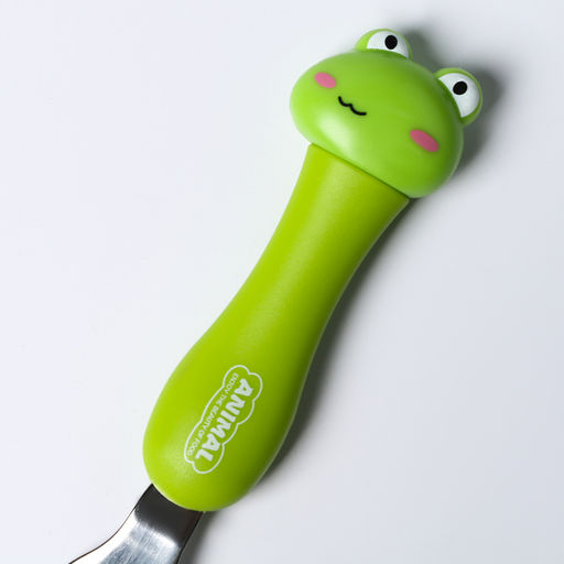 Набор детских столовых приборов в футляре Лягушата, вилка, ложка - Simaland фото 3