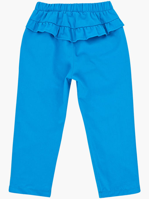 Текстильные брючки для девочки UD 4879 бирюза - Mini maxi фото 7