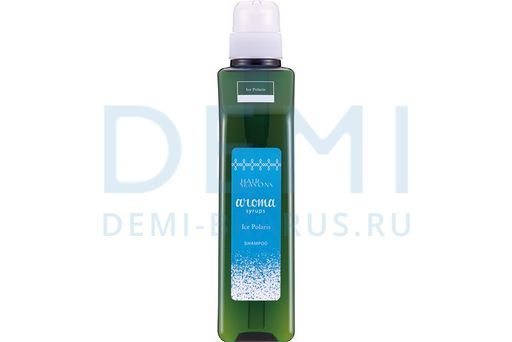 Шампунь освежающий и увлажняющий HAIR SEASONS AROMA SYRUPS ICE POLARIS SHAMPOO (Полярная звезда). Ароматическая композиция: морского бриза, цветов, мяты и лайма
