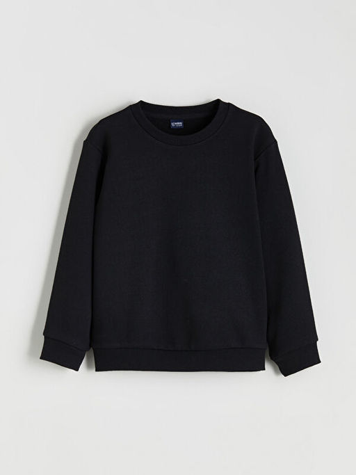 Bisiklet Yaka Erkek ?ocuk Sweatshirt