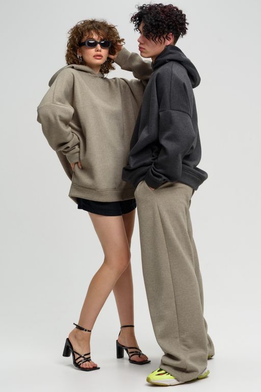 Брюки FRIENDLY 014/03/Хаки меланж - M&G all natural фото 2