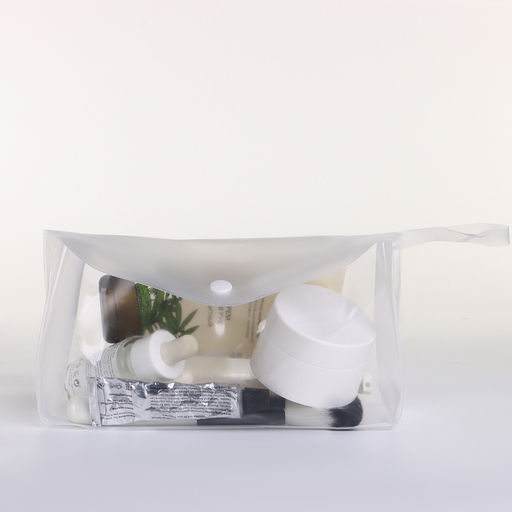 Цена за 2 шт. Косметичка на кнопке для бассейна, с ручкой, прозрачная - Simaland фото 2