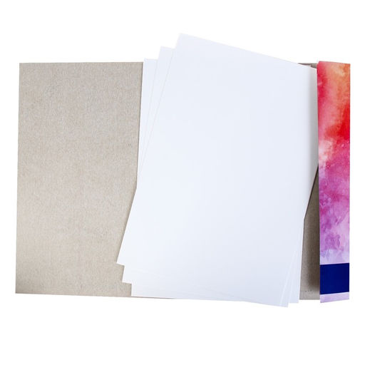 Папка для акварели А3, 10 листов "Девушка", блок 180 г/м2, рисовальная