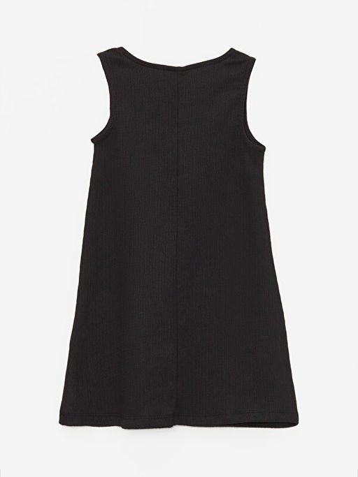 Bisiklet Yaka Basic K?z ?ocuk Elbise - Waikiki фото 2