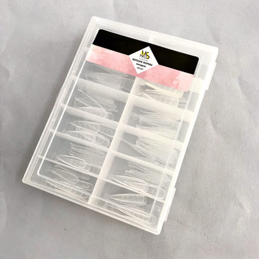 Верхние формы в боксе 120 шт. (Миндаль) - Ms pro фото 2