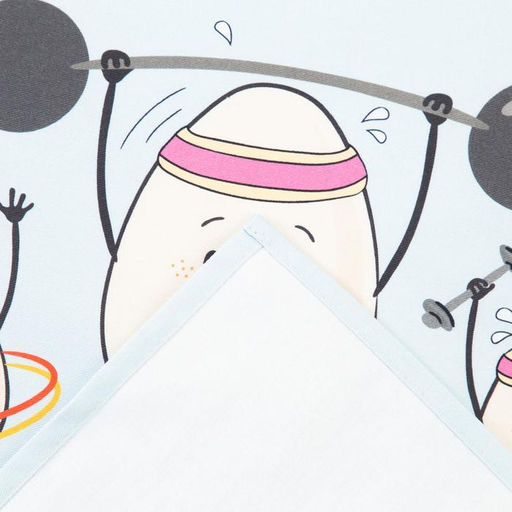 Полотенце пасхальное Этель Love eat and sport 40х73 см, 100% хлопок, саржа 190 гр/м2  фото 9