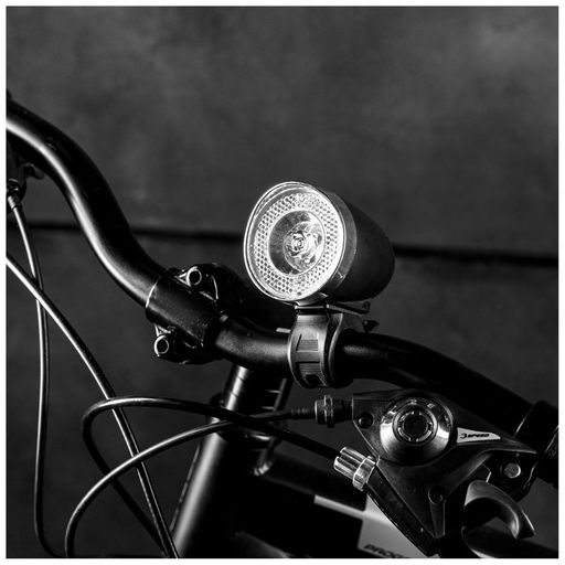 Фонарь велосипедный Dream Bike JY597, передний, 1 диод, 2 режима  фото 7