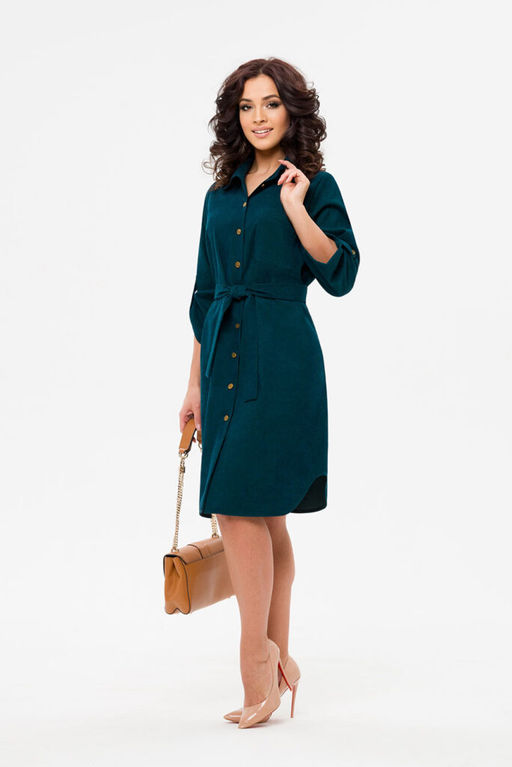 Платье-рубашка Аманда (46-56) - Serenada фото 4