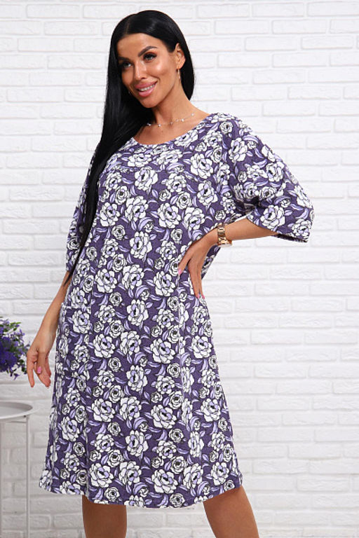 Туника махра (01020, сиреневый)