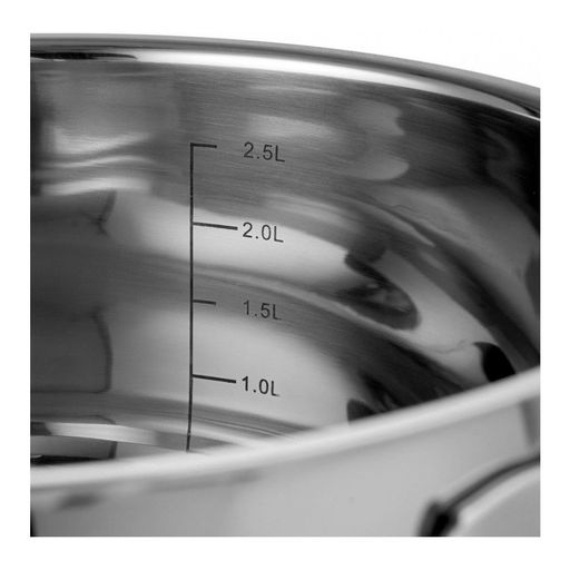 Кастрюля с крышкой Walmer Glasgow, 3 л, цвет хром  фото 5