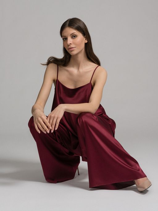 Топ широкий из атласа - Tantino фото 5