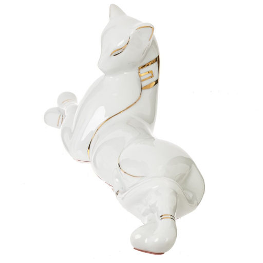 Фигурка декоративная "Кошка", L20 W5,5 H9 см, 2в.