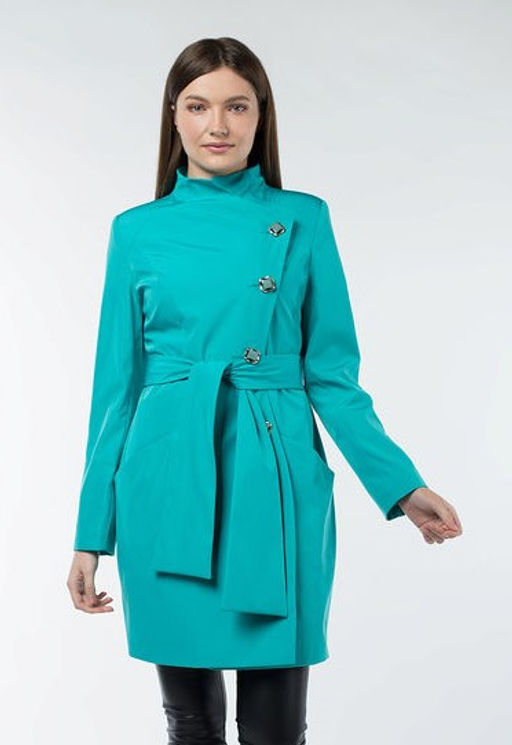 03-1980 Плащ женский (пояс) - El podio фото 9