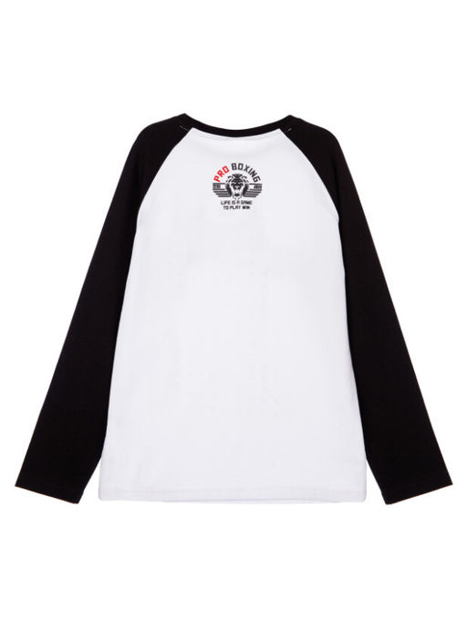 32411088 Фуфайка трикотажная для мальчиков (футболка с длинными рукавами) - Playtoday фото 2