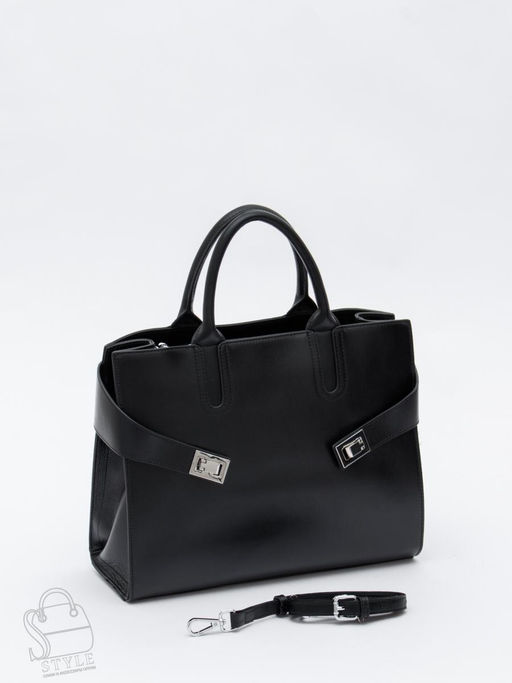 Сумка женская кожаная 11188VG black Vitelli Grassi