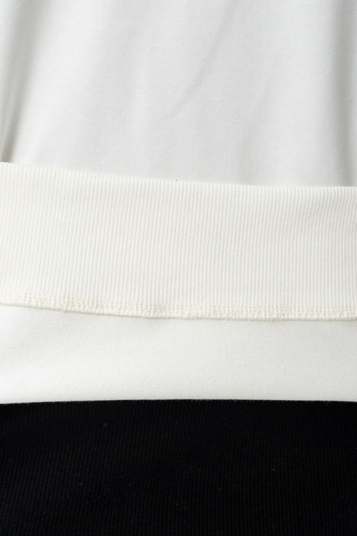 Джемпер из мягкого хлопкового футера - Solo mio фото 18