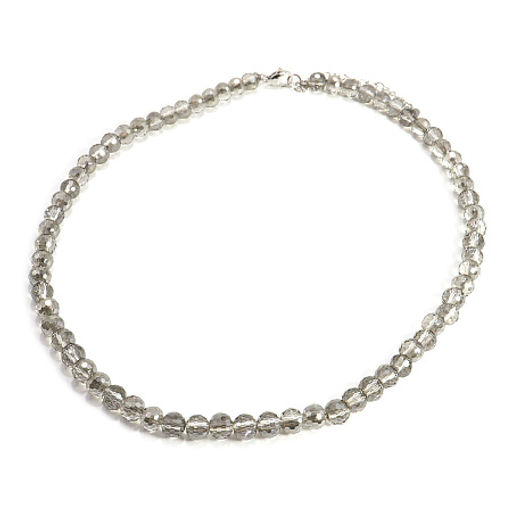 Бусы хрусталь, алмазная огранка Раухтопаз 6мм - Сандаловый дом фото 2