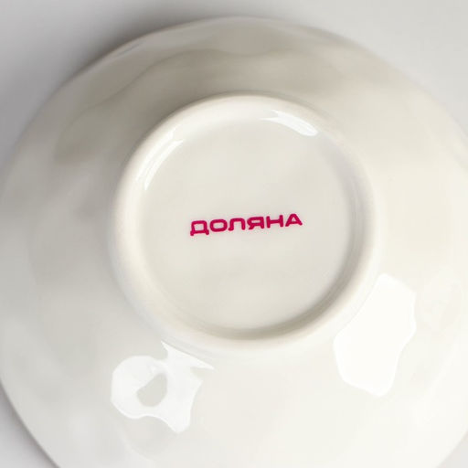 Миска фарфоровая Доляна Космос, 370 мл, d=13,1 см, цвет зелёный  фото 4