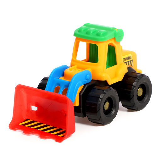 Набор тракторов Весёлая стройка, инерционные, в наборе 6 шт., цвет МИКС - Автоград фото 2