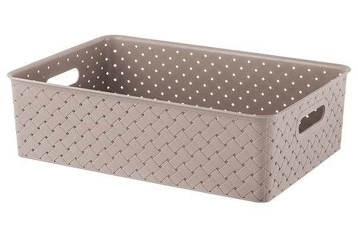 Корзинка с крышкой 7,5 л 35*24,5*10,5 см Береста мокка - Elan gallery фото 3