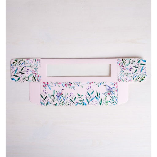 Цена за 5 шт. Коробка для макарун, кондитерская упаковка, «Для хорошего настроения» 18 х 5.5 х 5.5 см