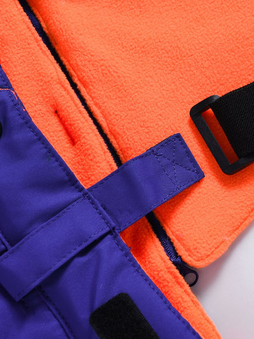 Горнолыжный костюм для мальчика оранжевого цвета 9317O - Valianly фото 19