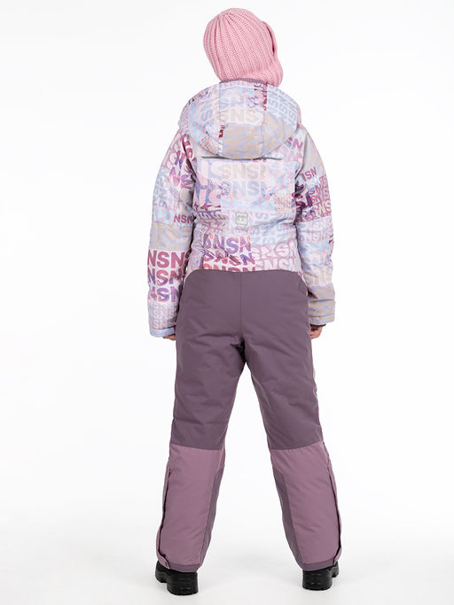 Комбинезон 8з2824 бежевый/орхидея - Nikastyle фото 2