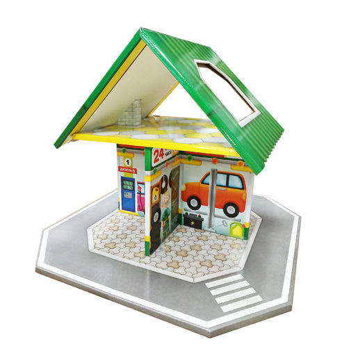 Кукольный домик быстрой сборки. Dream House. "Автозаправка"