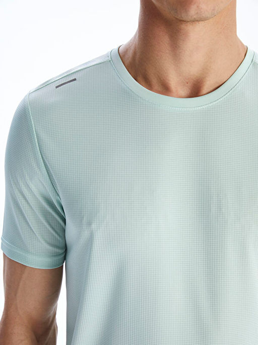 Bisiklet Yaka Erkek Spor Ti??rt