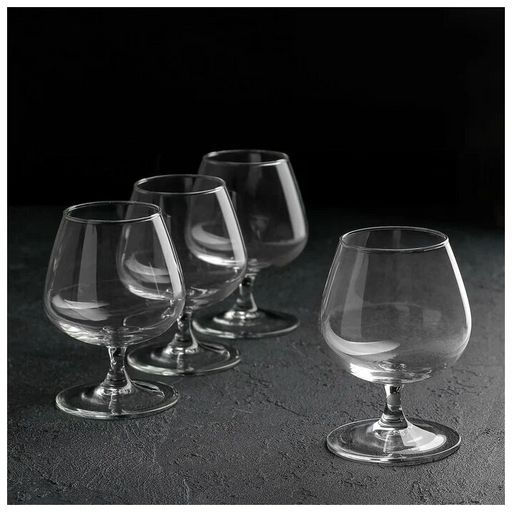 Набор фужеров (бокалов) для коньяка СИГНАТЮР (ЭТАЛОН) 4шт 410мл J2934 /Люминарк/ - Luminarc фото 3