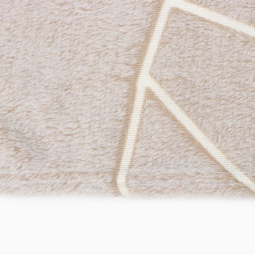 Плед светящийся Casa Conforte Stella Ice shards 150х200см, беж, фланель 190 гр/м, пэ100%  фото 5