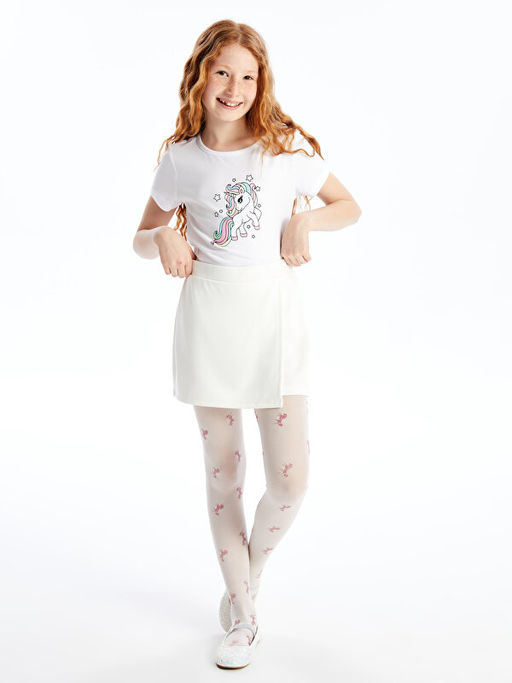 Beli Lastikli K?z ?ocuk ?ort Etek - Waikiki фото 4