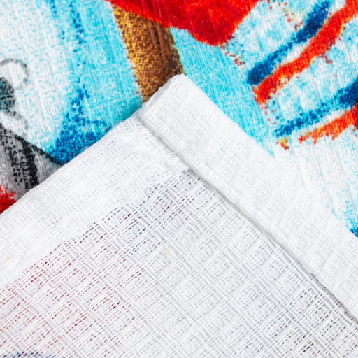 Набор полотенец кухонных Доляна. Время для счастья, 35?60 см-2 шт., хлопок 100%