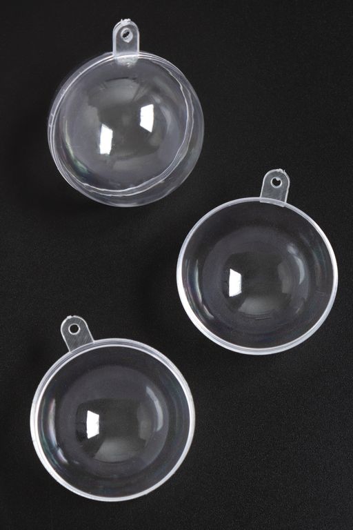 Пластиковая основа для декора 4 см Шар (10 шт) SF-3353 - Больше подарков фото 2