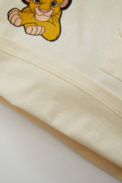 Футболка с короткими рукавами для маленьких мальчиков Disney Disney King Lion King - Defacto фото 3