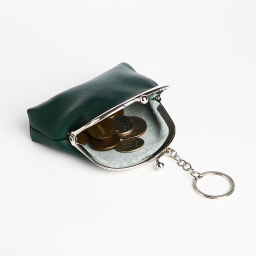 Кошелёк на фермуаре, цвет зелёный - Simaland фото 4