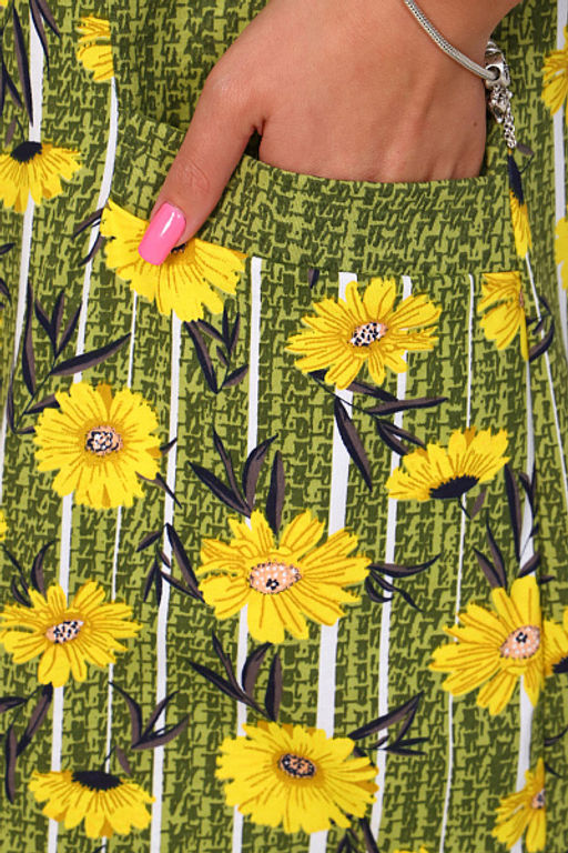 Халат женский на пуговицах (921-2) - Плиона фото 30