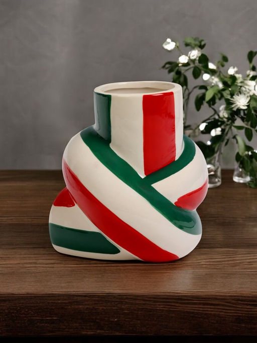 Ваза «Карамелька», 14×14×17 см, керамика