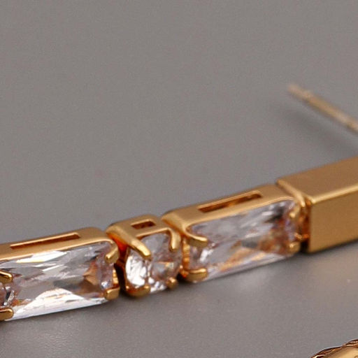 Серьги длинные на гвоздиках арт. 13 3450 (id 275371) - Rada фото 3