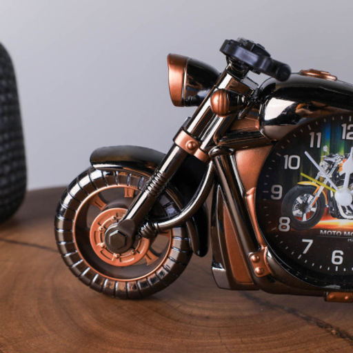 Часы настольные Мотоцикл 25 см / PF002D /уп 96/ - Галеонтрейд фото 3