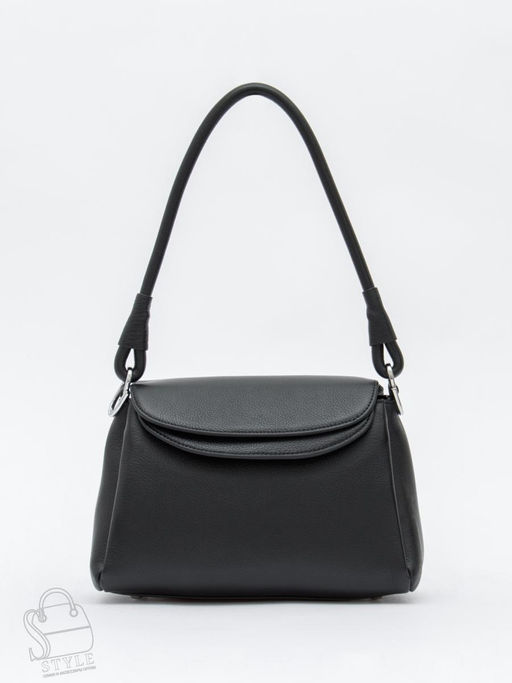 Сумка женская кожаная 2617-1YP black Polina&Eiterou