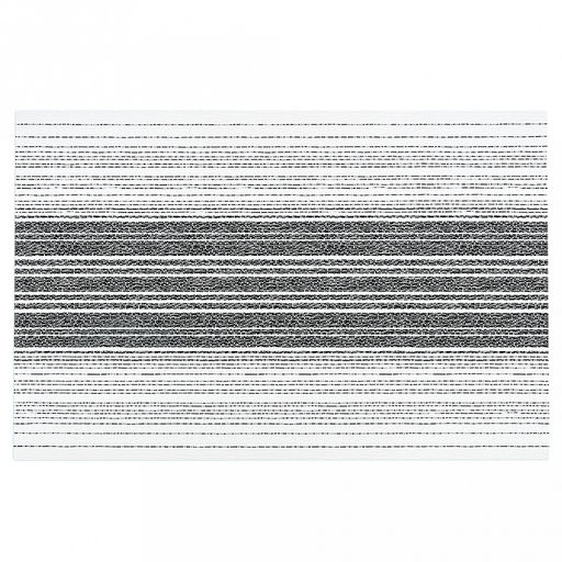 Салфетка под горячее (термосалфетка) Момент 45,5х30см, белый/черный (Китай)