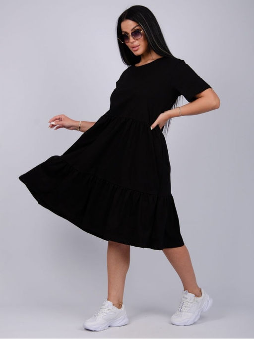 Платье Касадея, трикотаж - Малина фото 12